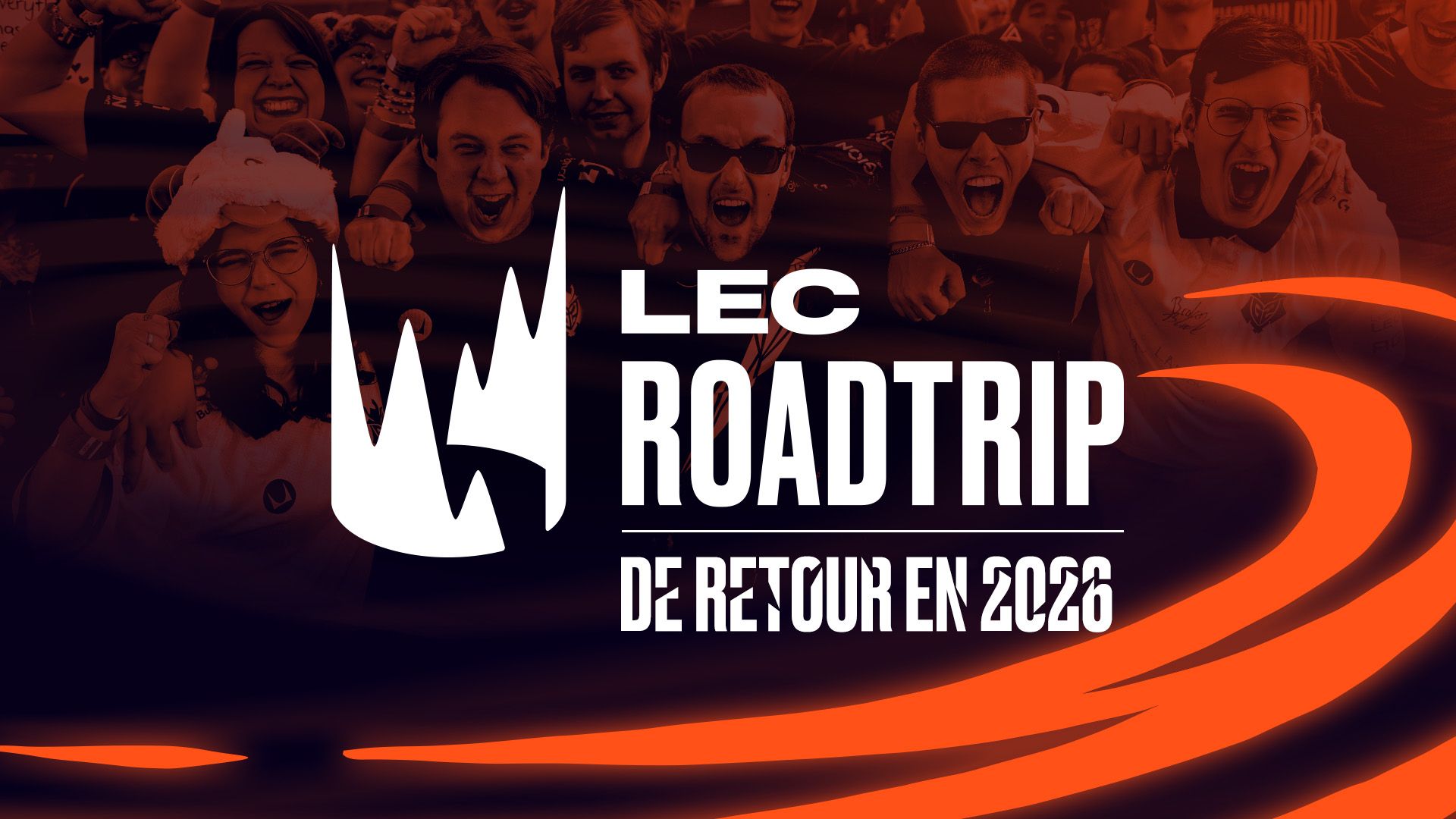 Roadtrip du LEC 2026 avec 5 évènements organisés par Movistar Koi et Karmine Corp sur le jeu League of Legends, édité par Riot Games.